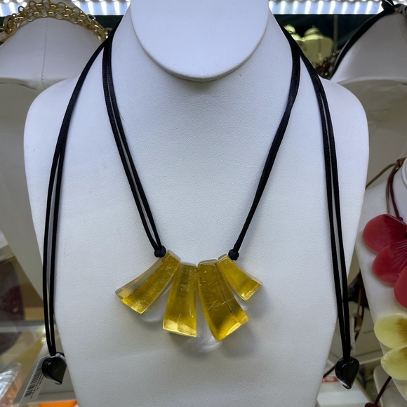 Jewelry - Zsiska yellow necklace 4way